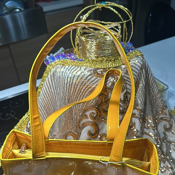 AUTHENTIC CHANEL PATENT LEATHER TOTE HANDLE BAG MADE IN FRANCE  6251903 - Picture 3 of 15